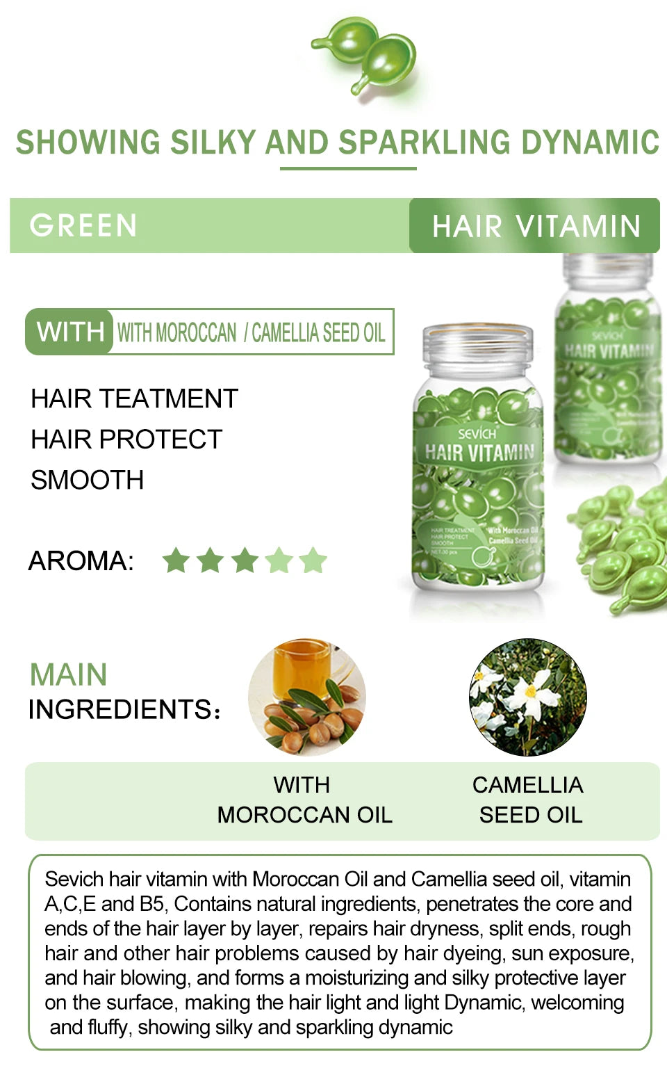 Sevich Mix Hair Vitamin Capsule Hair Treatment Oil in USA