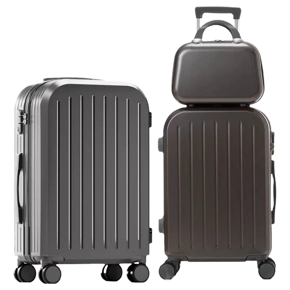 Large Capacity Luggage Set Spinner Wheels Travel Suitcase in USA