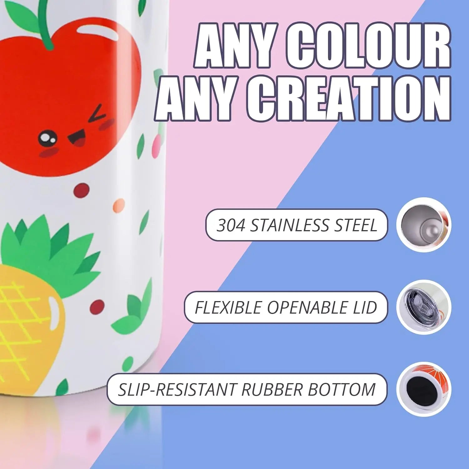 Sublimation Tumblers Skinny Straight Sublimate Tumbler in USA