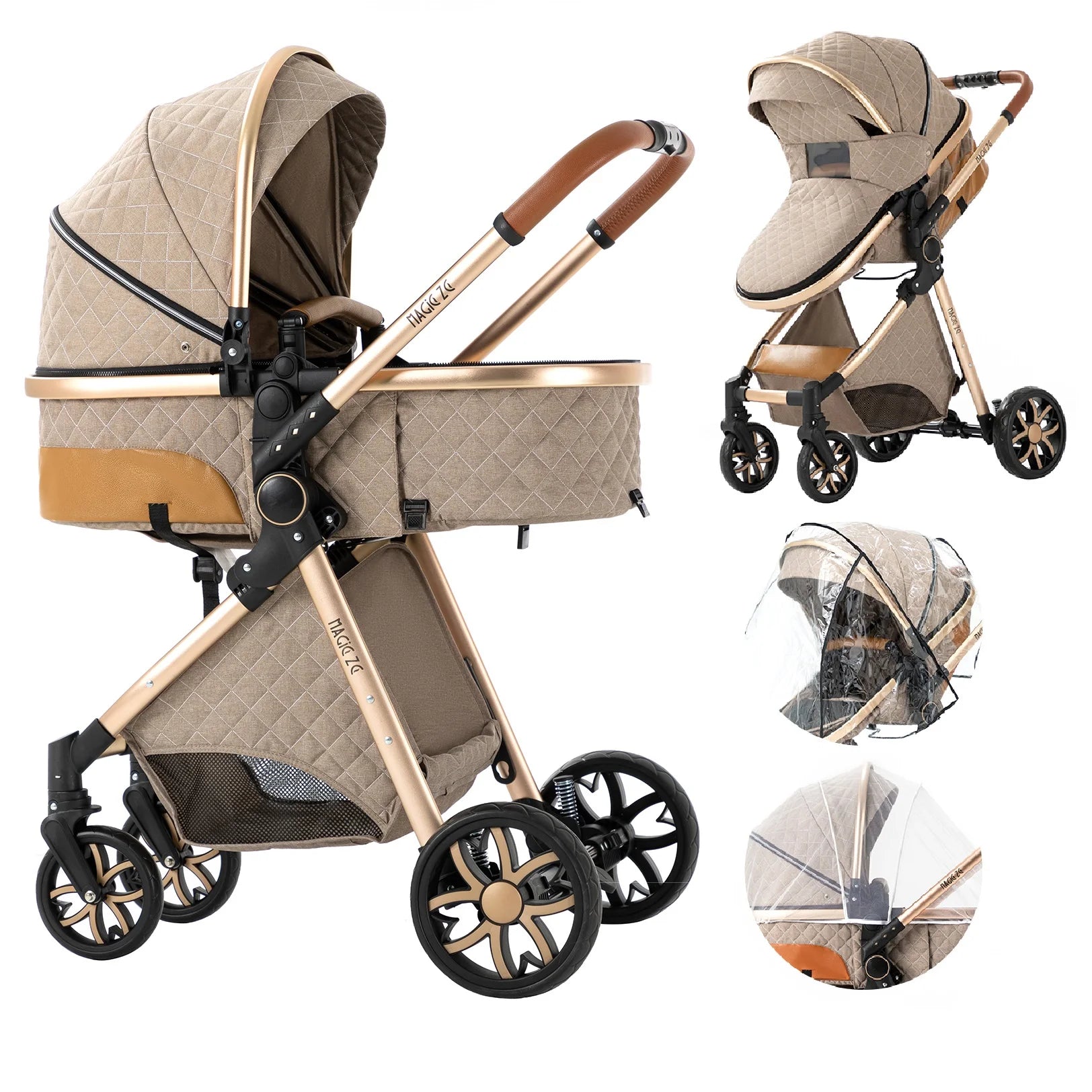 Foldable Stroller High landscape Newborn Baby in USA