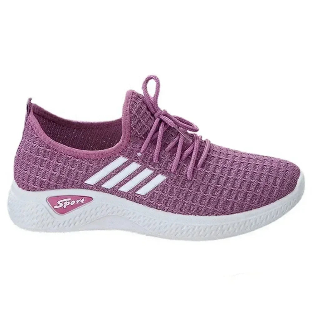 Fashionable Flying Woven Women's Running Shoes in USA