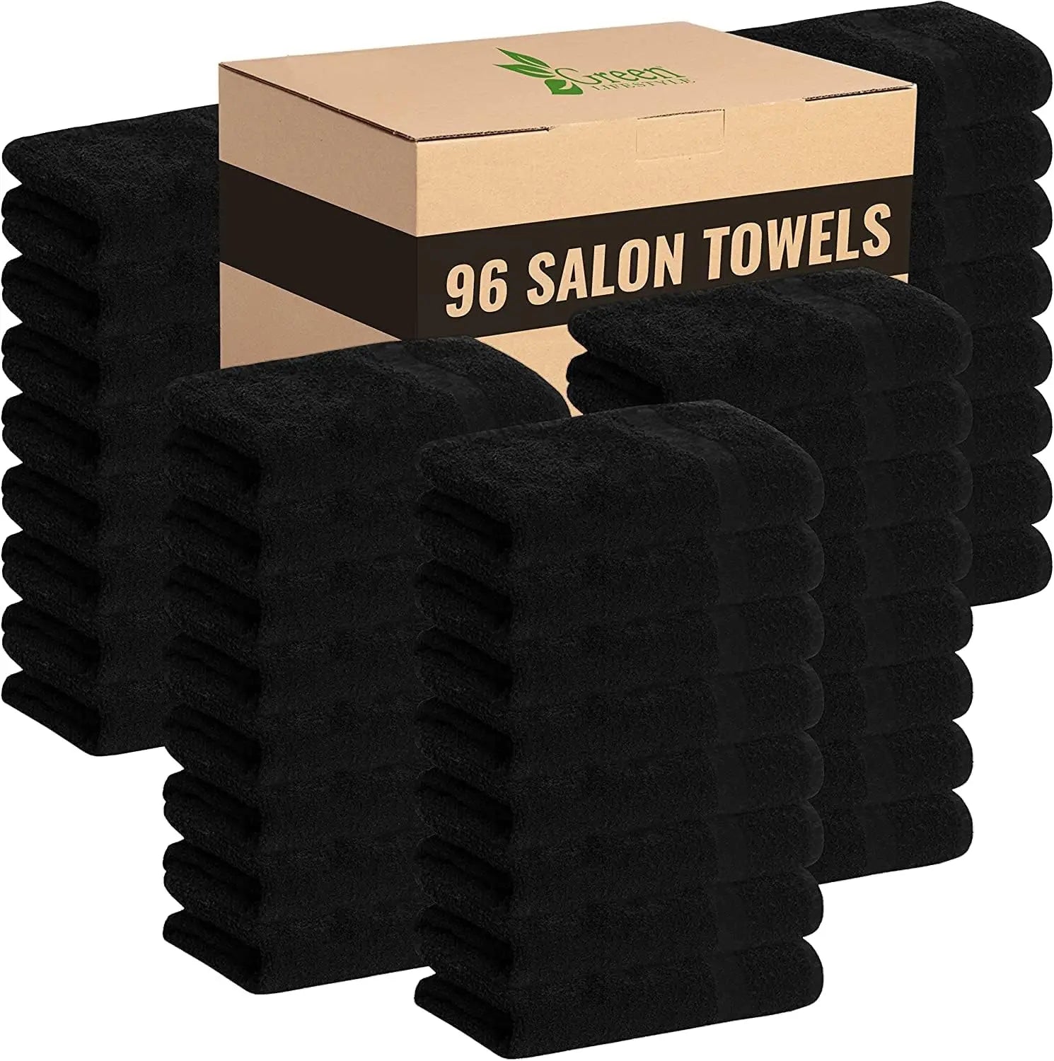 Black Pack Hand Towels Premium Spa Quality Super Soft