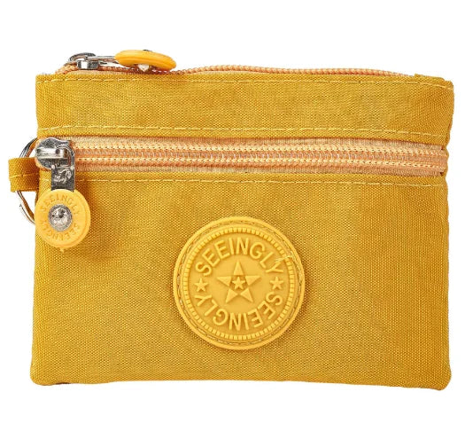 Small Solid Canvas Coin Bags Kid's Money Coin Purse in USA