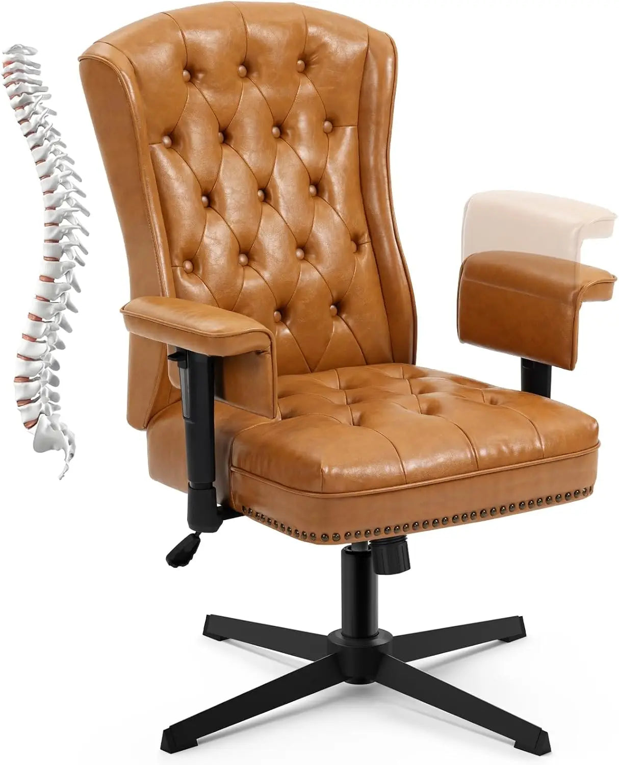 YAMASORO Ergonomic Executive Office Chair with Height-Adjustable in USA.