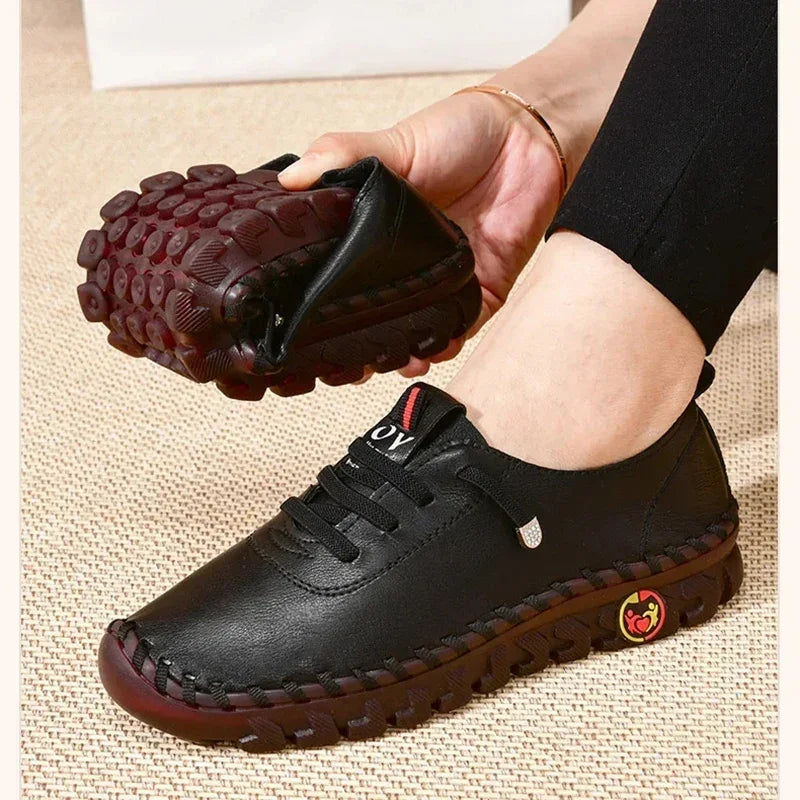 Sneakers Women Shoes Leather Loafers Shoes Women in USA