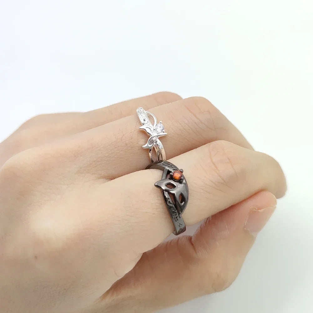 Amamiya Cosplay Adjustable Opening Couple Rings Jewelry in USA