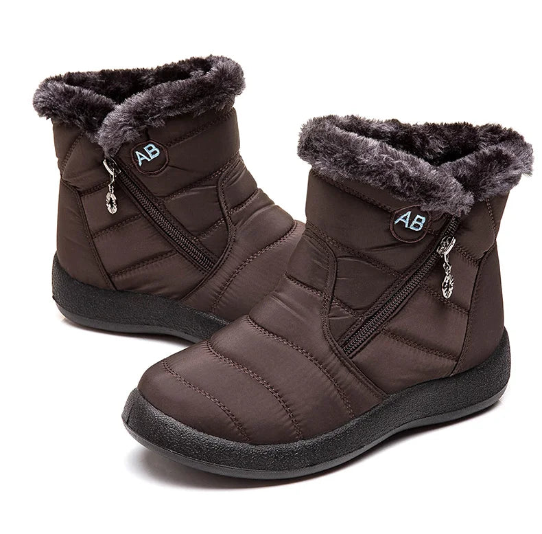 Women's Boots Women's Winter Boots Fur Winter Shoes For Women Ankle Bo