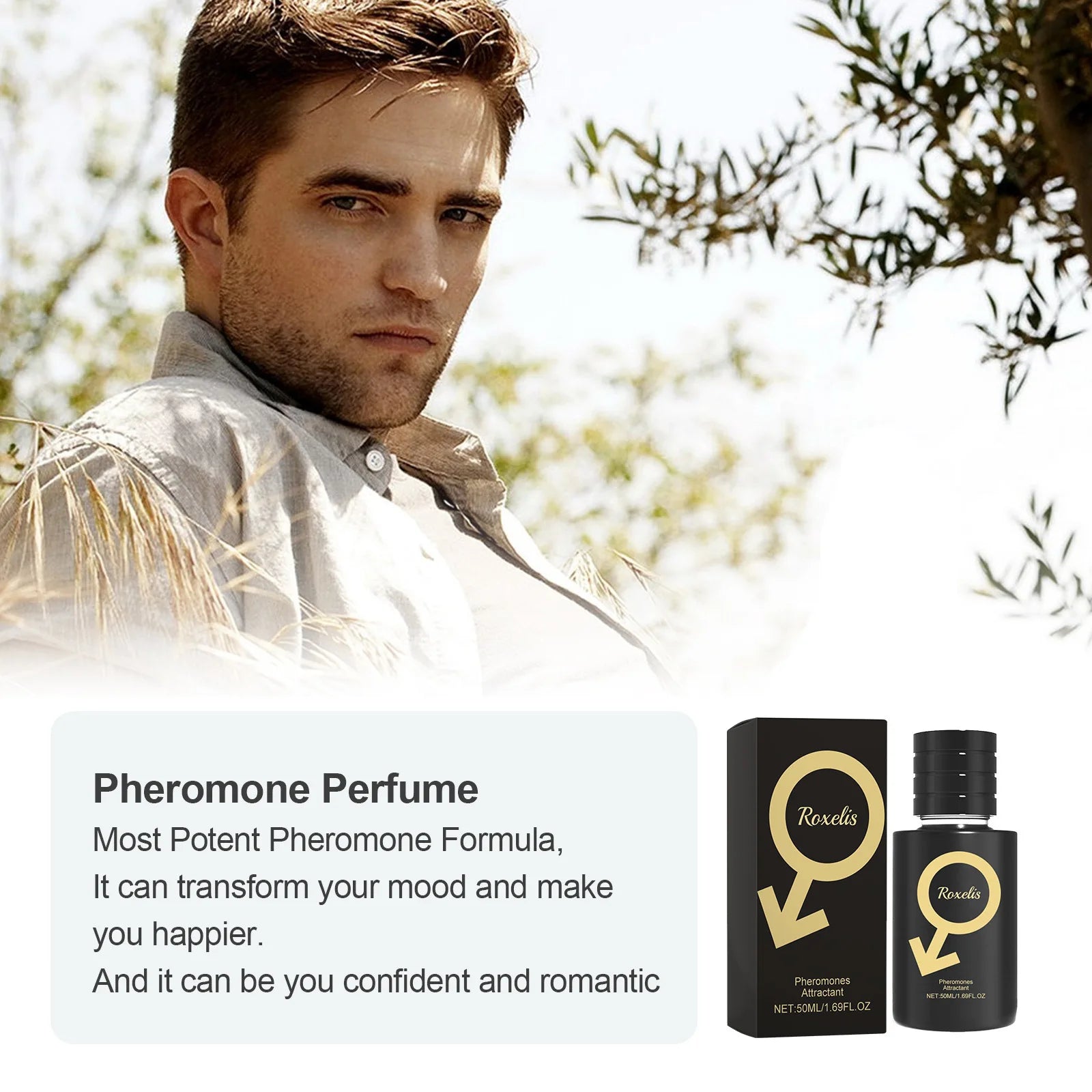 Men Pheromone Perfume Lasting Aroma Dating Romantic in USA