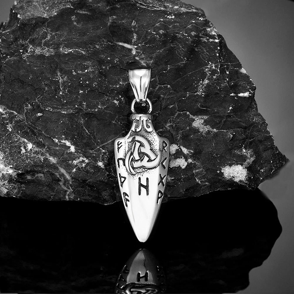 Norse Runes Odin's Spear Gungnir Necklace in USA