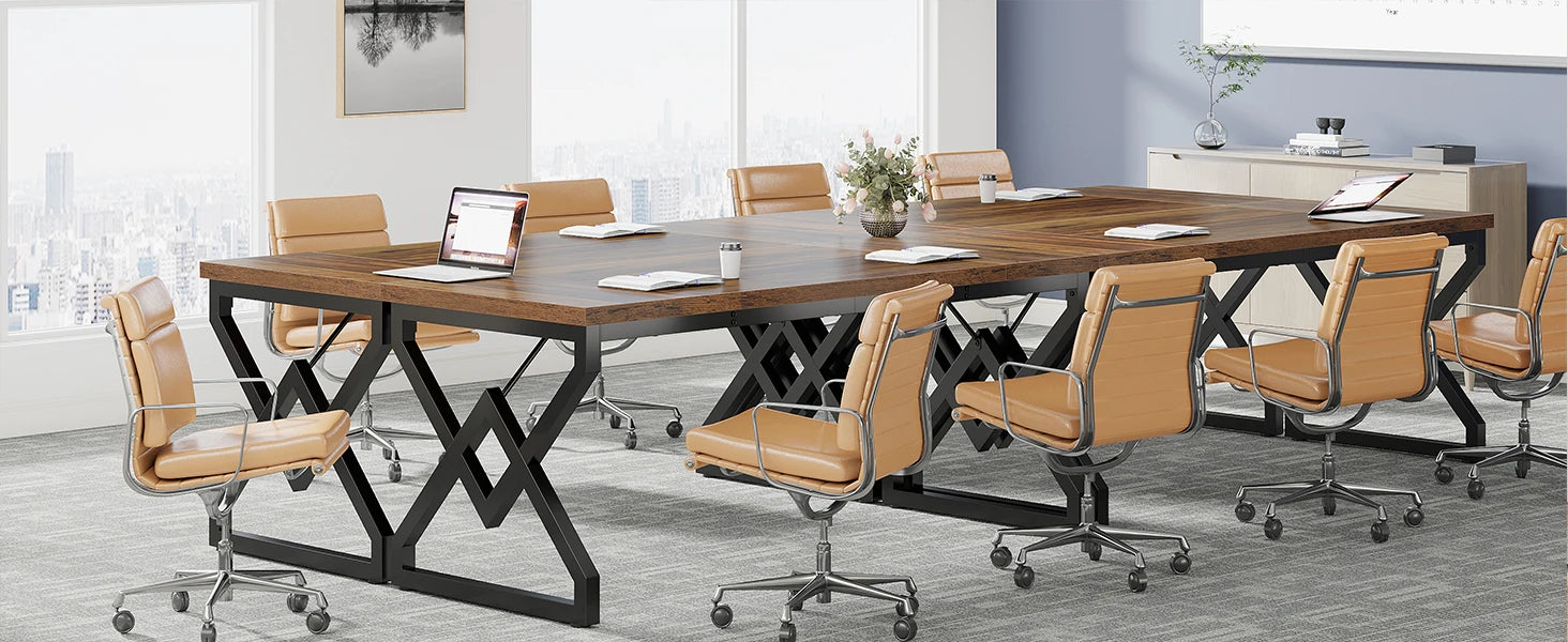 Tribesigns Executive Desk, Office Desk Extra Thickened Woode IN USA.