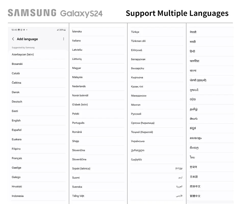 Samsung Galaxy S24 5G AI Smartphone Snapdragon in USA.