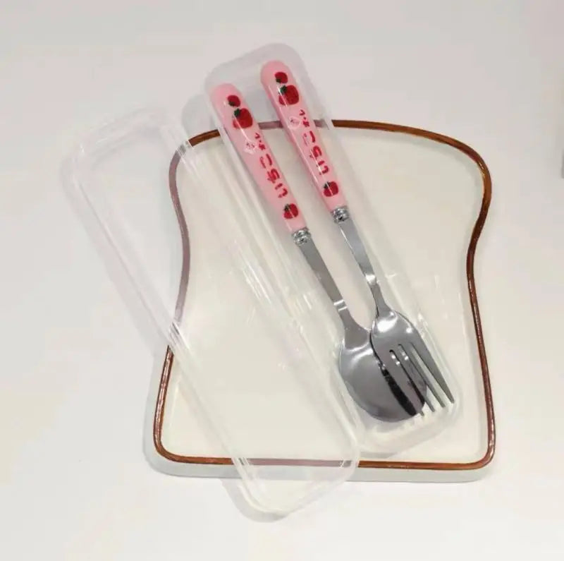 Portable Chopstick Fork Spoon With Storage Box in USA.