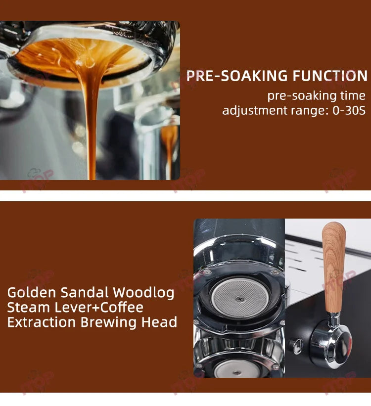 Cafe Commercial Espresso Machine Professional Coffee Machine in USA.