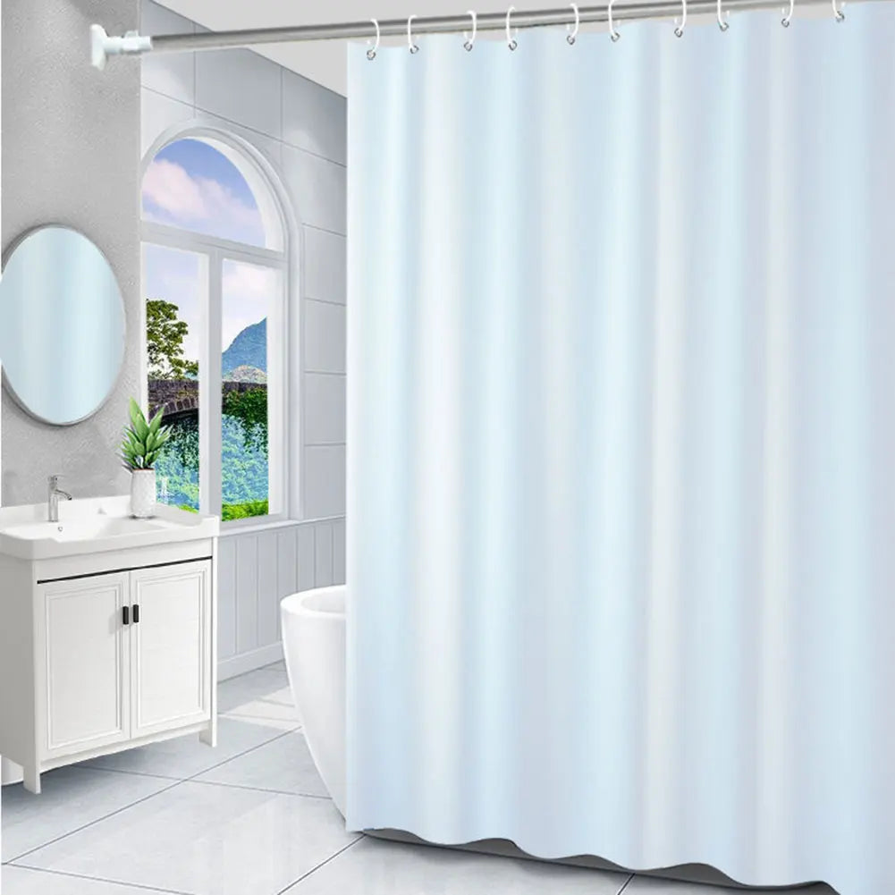 Waterproof Shower Curtain Thicken PEVA Fabric Long Bath Curtain IN USA.