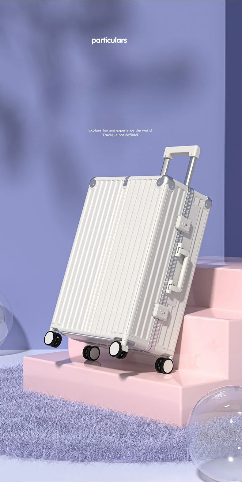 Fashion Suitcase Luggage Multifunctional Travel Case in USA