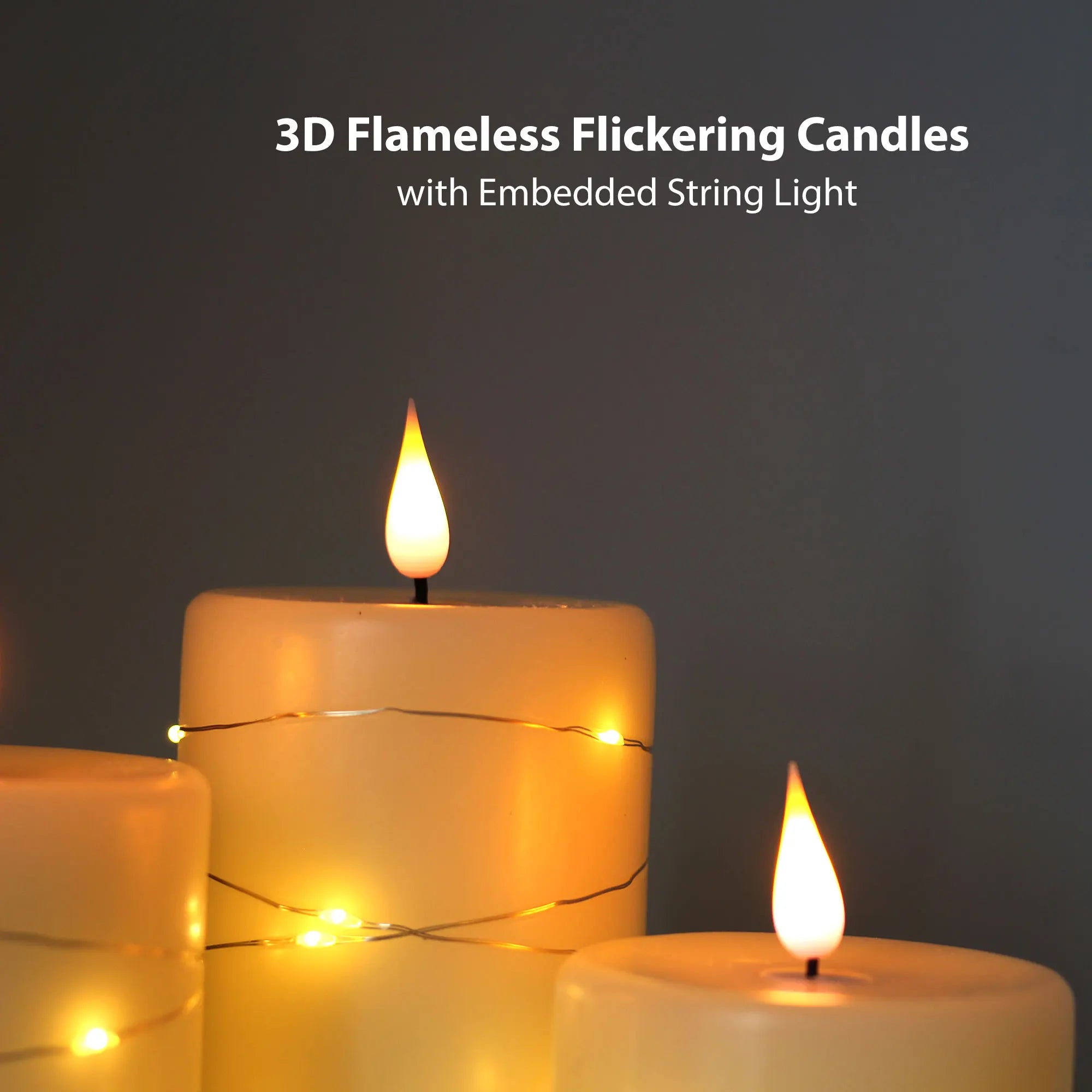 Flameless Candles Battery Operated Remote in USA.