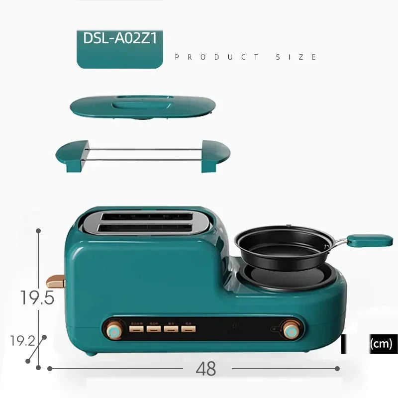 Household Sandwich Breakfast Maker Machine Toast Home in USA.