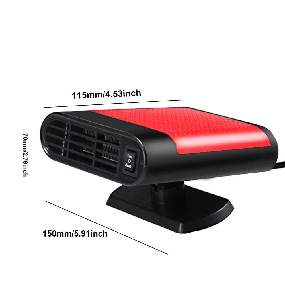 Portable Car Heater Rotating Windscreen Defroster Demister in USA.