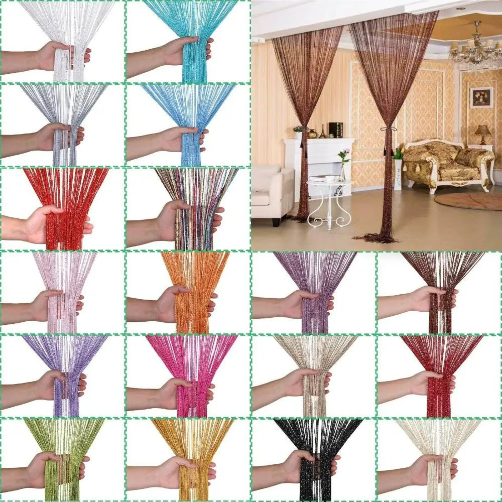 Beaded Curtains Room Divider Net String Curtain IN USA.