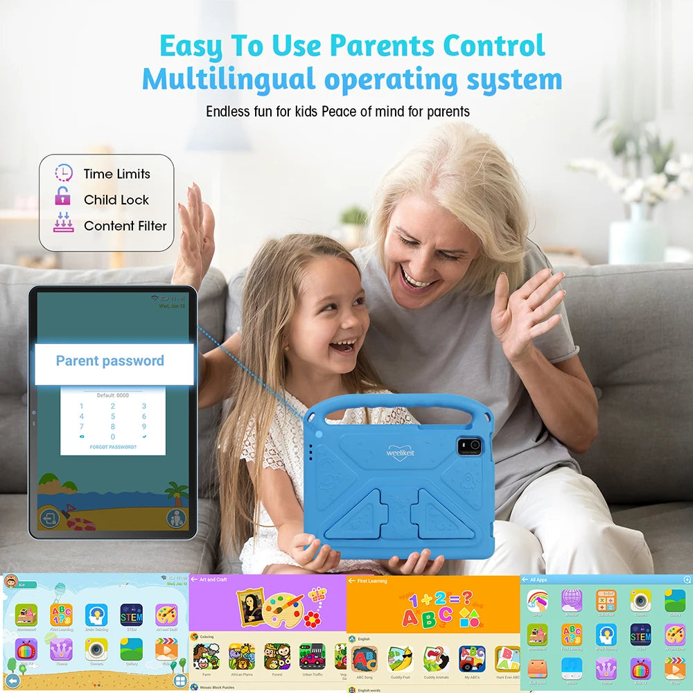 Tablet Kids Android Octa Core Children Tablets IN USA.