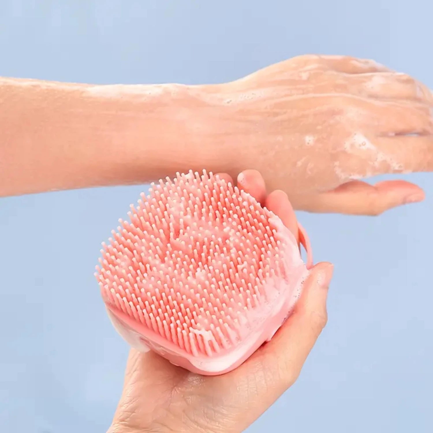 Silicone Bath Brush - Soft Flexible Body Scrubber in USA