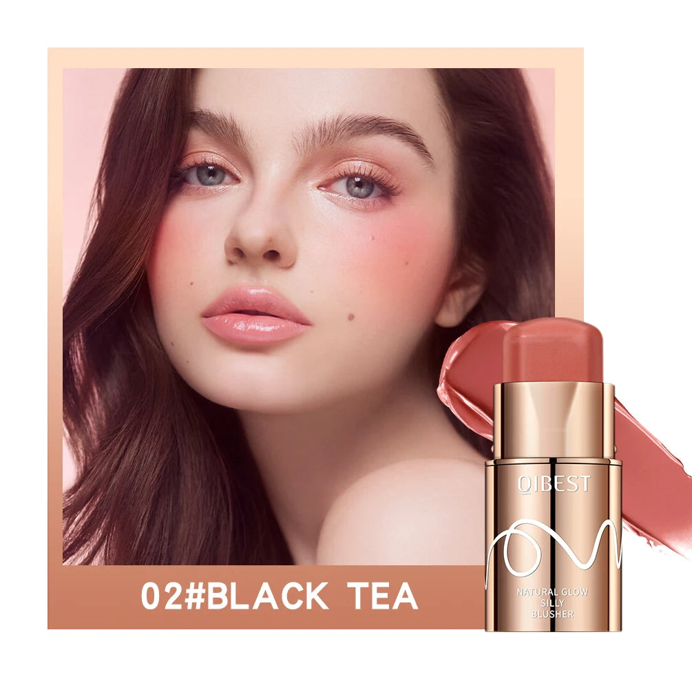 QIBEST Lipstick Blush Stick Eyes Cheek Lip Tint Buildable in USA