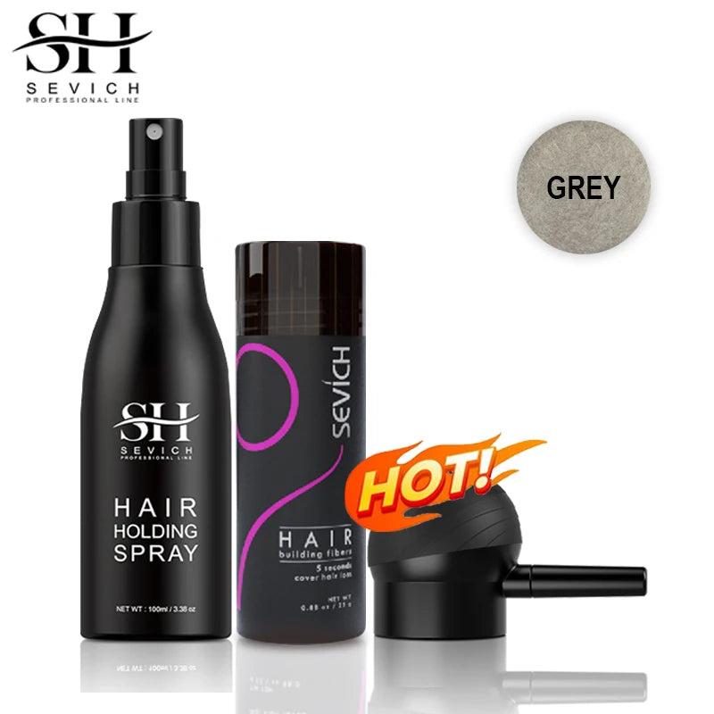 Hair Fiber Powder+Hair Styling Spray+Nozzle Applicator in USA