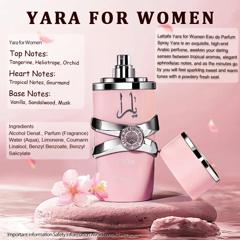 Original Yara Women Eau De Parfum Spray High Qualit in USA