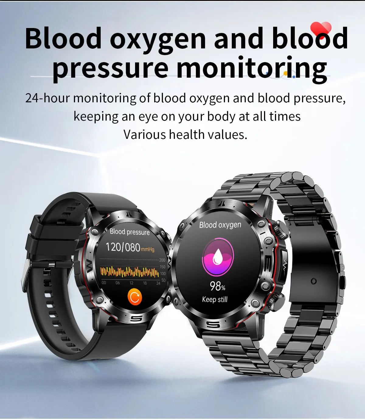 Bluetooth Call Smart Watch Men Health Blood Pressure IN USA.