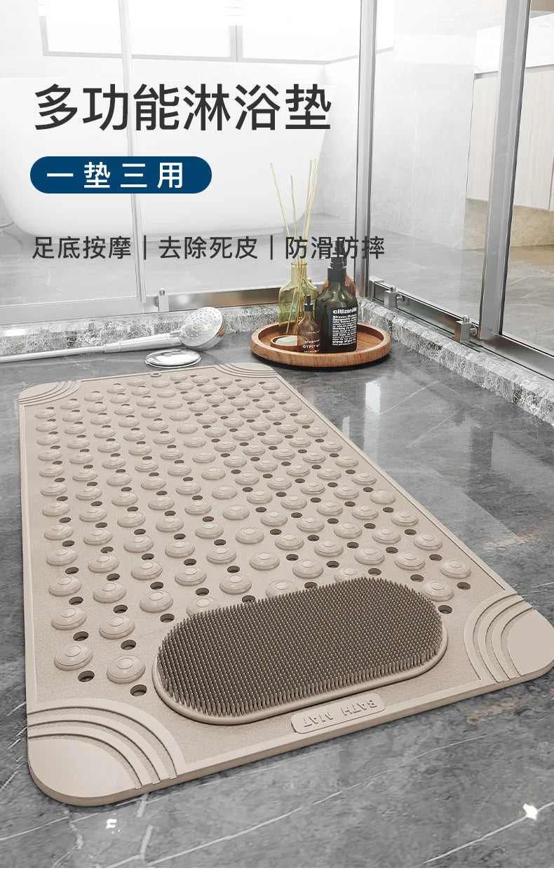 Bathroom Anti-Slip Pad Toilet Shower Room Hollow Shower