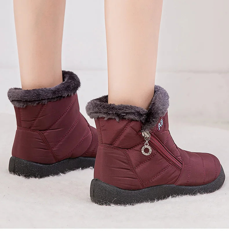 Women's Boots Women's Winter Boots Fur Winter Shoes For Women Ankle Bo