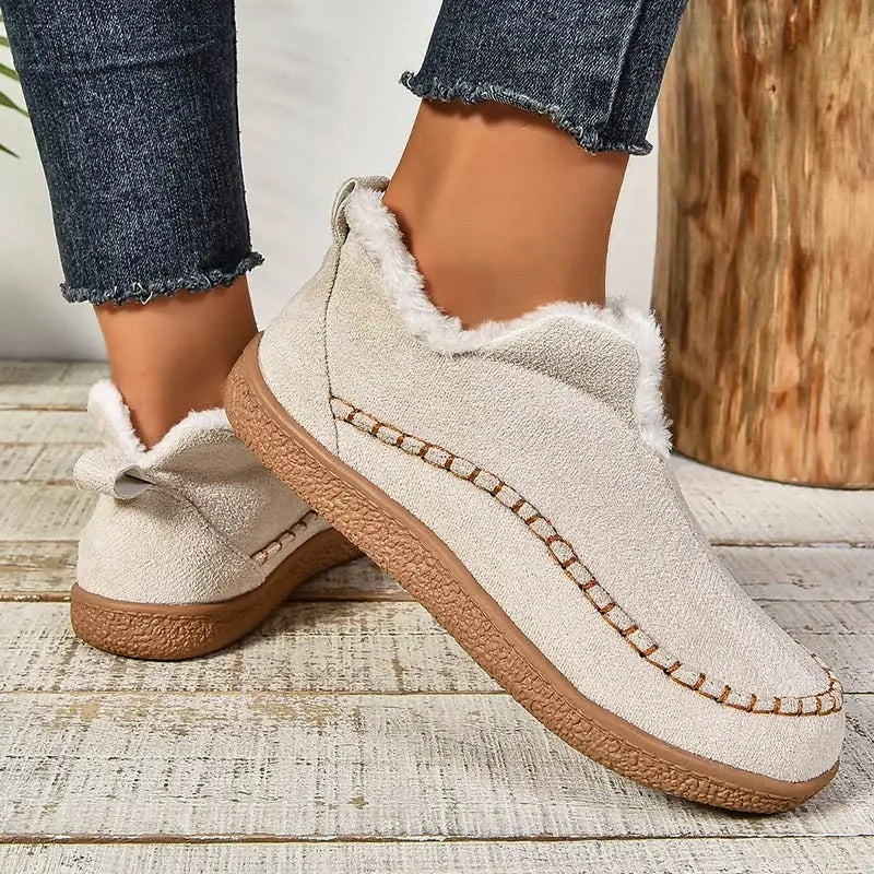 Women's Boots Slip On Winter Boots Winter Shoes Women Ankle Boots in USA