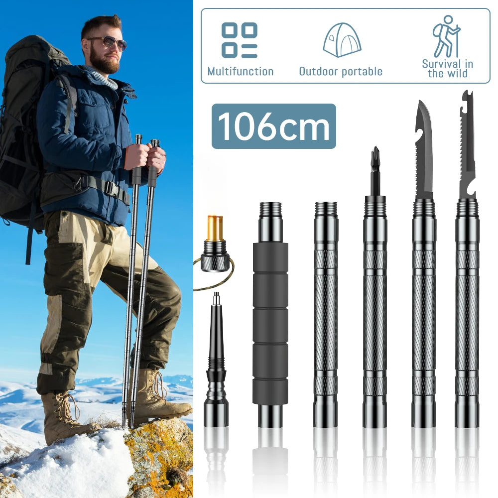 Collapsible Telescopic Sticks Lightweight Walking Hiking in USA