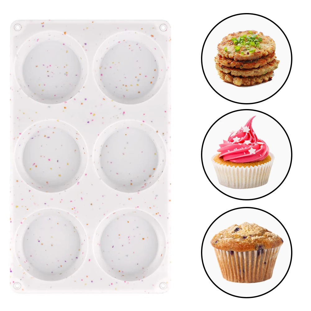 Silicone Muffin Pan Muffin Baking Pan Heat Resistant in USA.