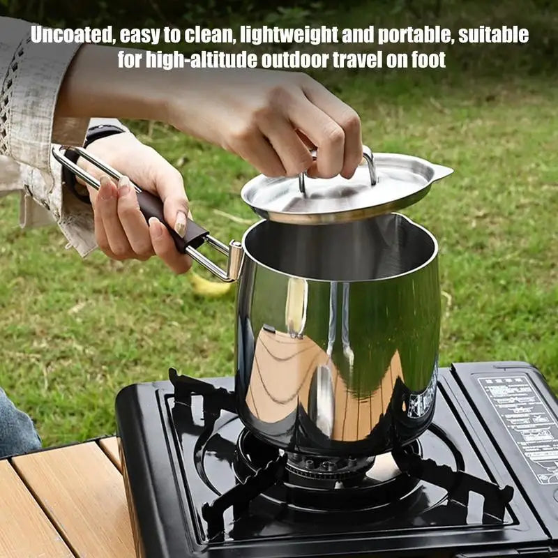 Camping Cooking Pot Outdoor Cooking Sauce Pot With Handle in USA.