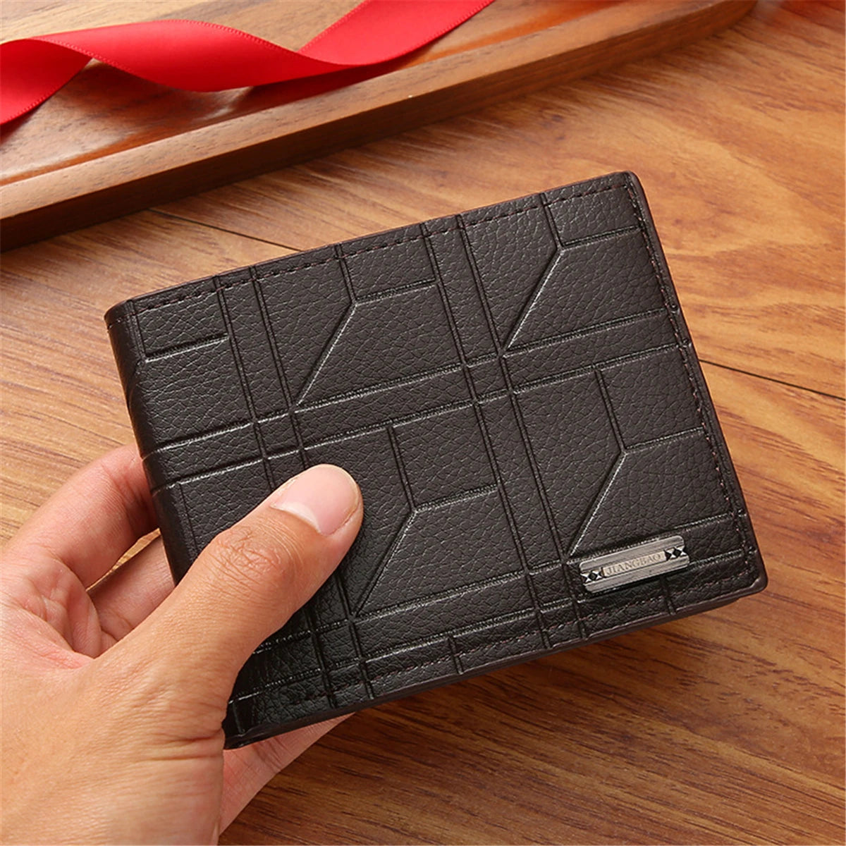 fashionable trendy business men's wallet set in USA