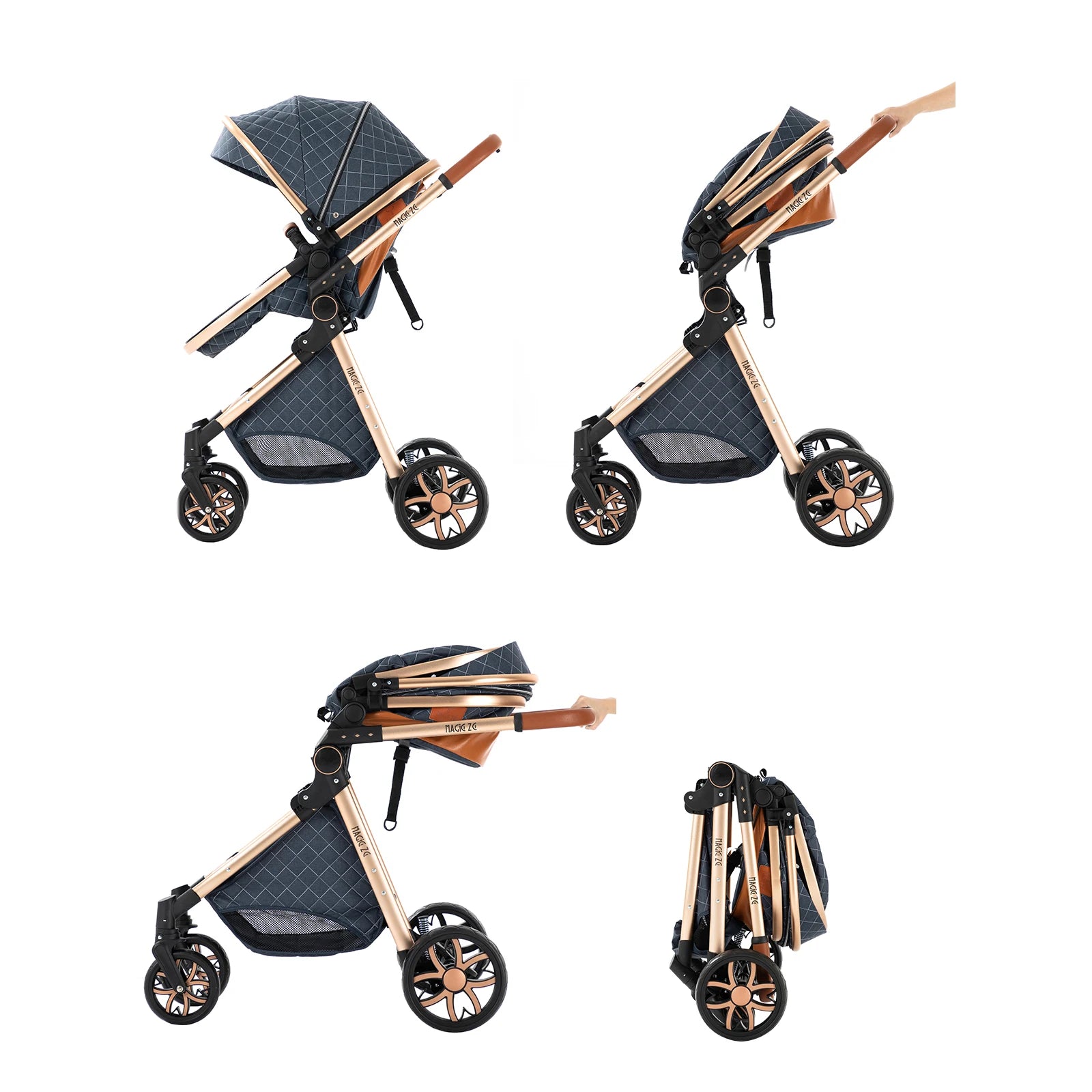 Foldable Stroller High landscape Newborn Baby in USA