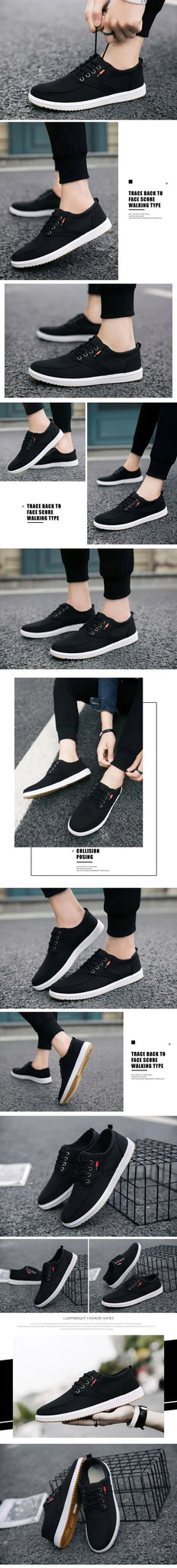 Sneakers Men Vulcanized Odorless Oxfords Shoes Male in USA