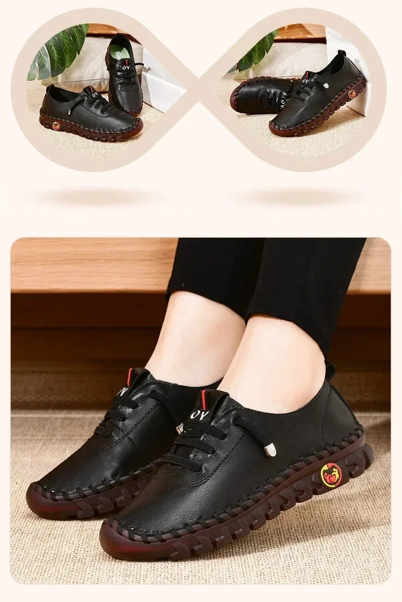 Sneakers Women Shoes Leather Loafers Shoes Women in USA