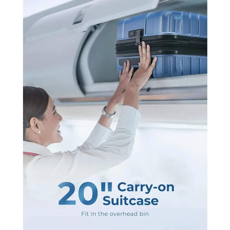 Expandable Carry Luggage Airline Approved Lightweight in USA