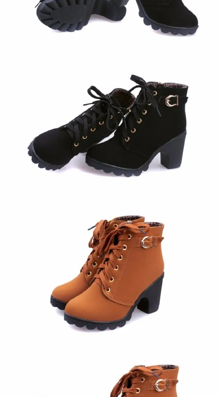 New Spring Winter Women Pumps Boots High Quality in USA