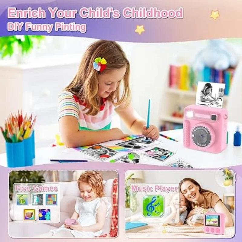 Mini children's high-definition digital camera with flash in USA.