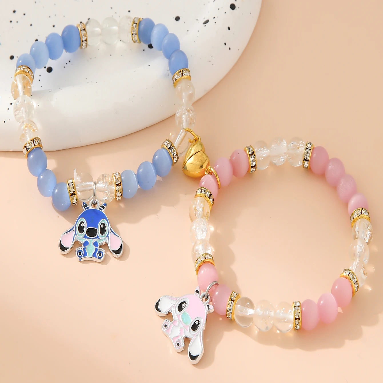 New Cute Ohana Stitch Bracelets For Men Women Lover Means in USA.