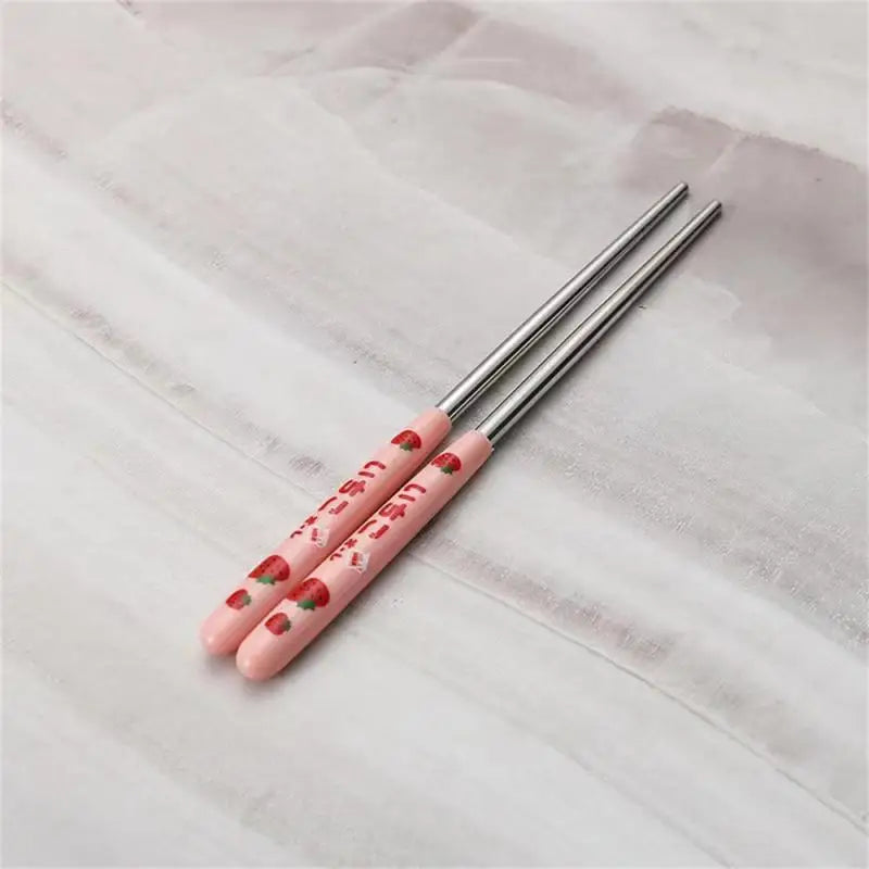 Portable Chopstick Fork Spoon With Storage Box in USA.