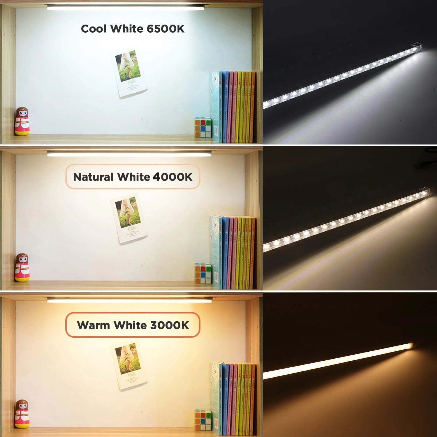 USB Powered Rigid Strip Light SMD Warm/Natural/Cool White in USA