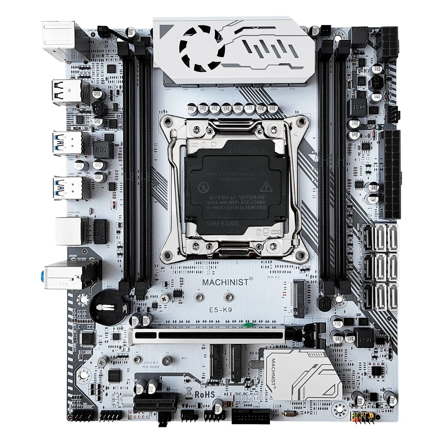 MACHINIST K9 X99 Motherboard Desktop LGA 2011-3 Four Channel Support I