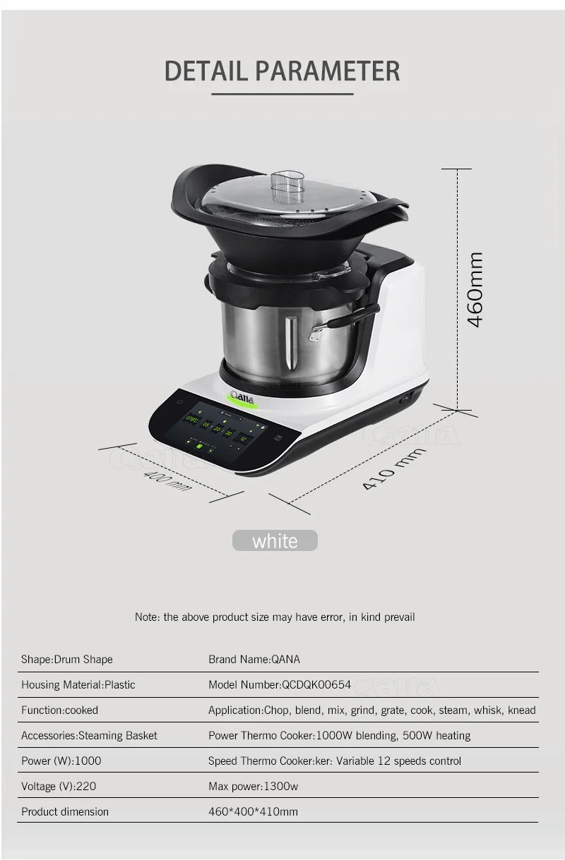 QANA New Power Mixer Stand Multifunctional Electric Blander in USA.