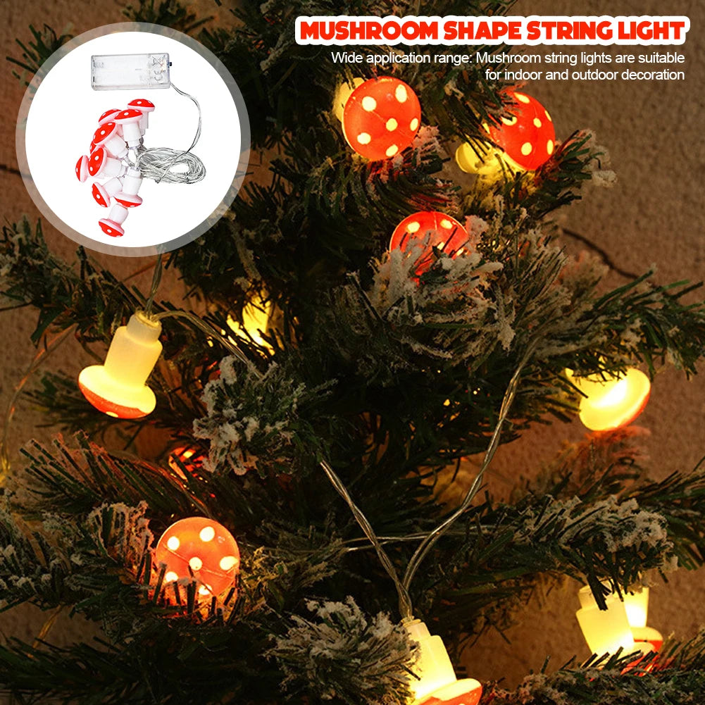 Leds Mushroom LED Fairy Lights USB/Battery String Light in USA