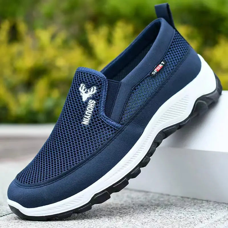 Men Running Hiking Sneakers Breathable Orthopedic Travel in USA