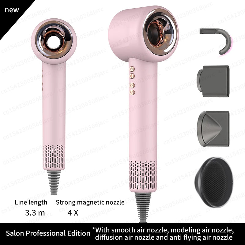 Professional Super Hair Dryer Negative Ion Quick Dry Leafless Hair dry